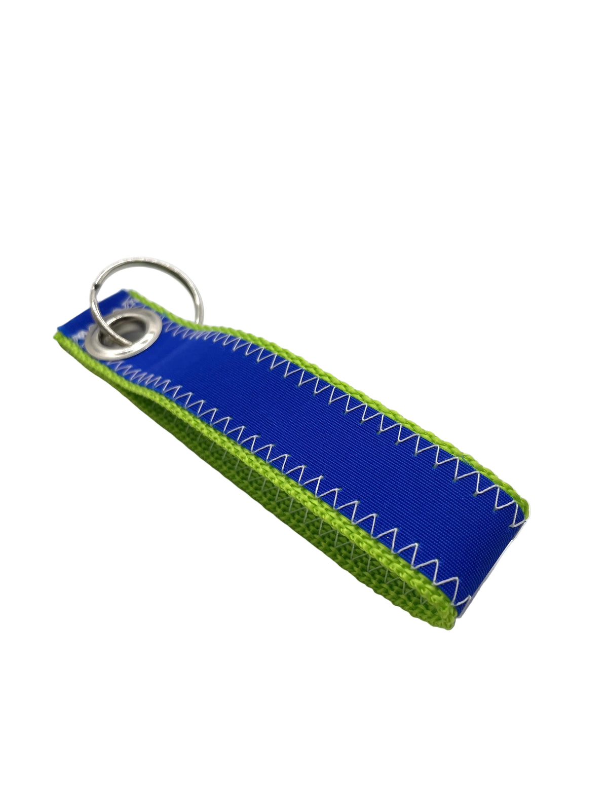 Schlüsselanhänger aus Segeltuch in Royal blau.