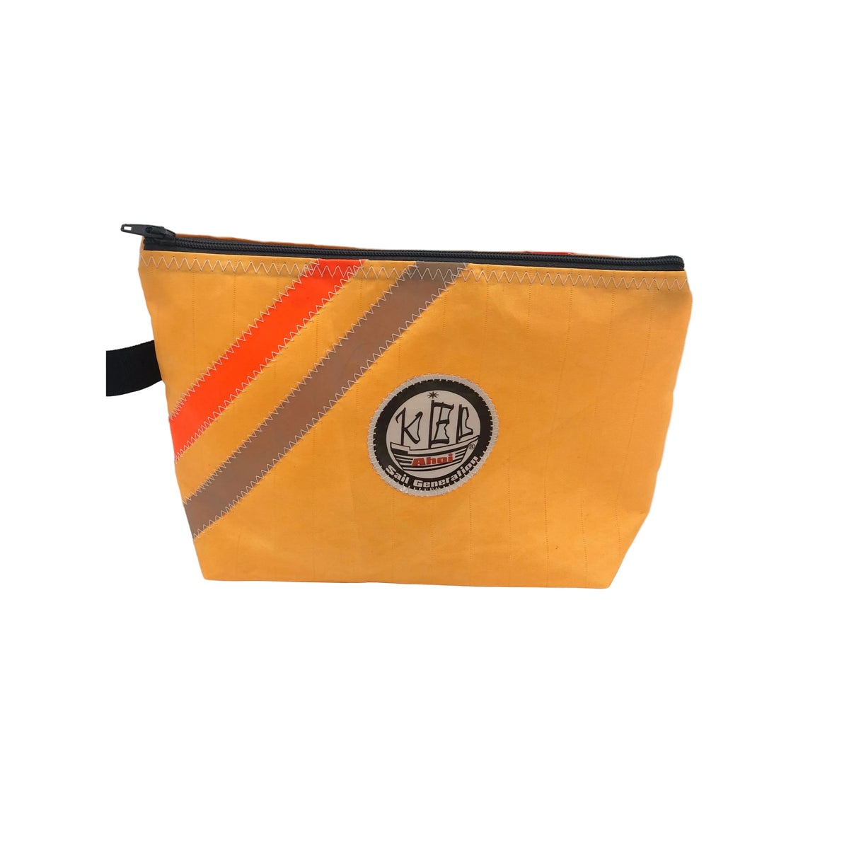 Kosmetiktasche Surfsegel aus recyceltem Segeltuch.