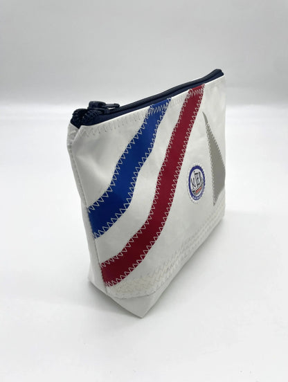 Cosmetic bag surf sailcloth