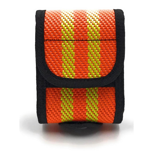 Meldertasche - Swissphone Boss aus recyceltem Feuerwehrschlauch.