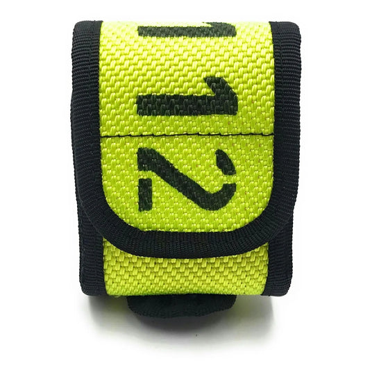 Meldertasche - Swissphone Boss aus recyceltem Feuerwehrschlauch.