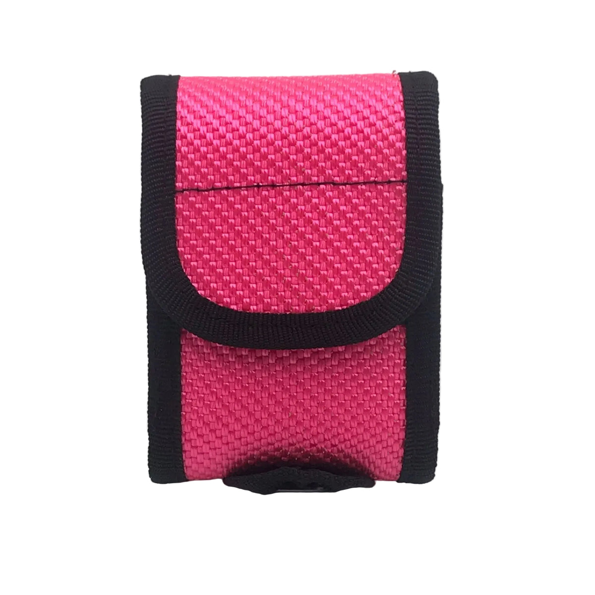 Meldertasche - Swissphone Boss aus recyceltem Feuerwehrschlauch in Pink.