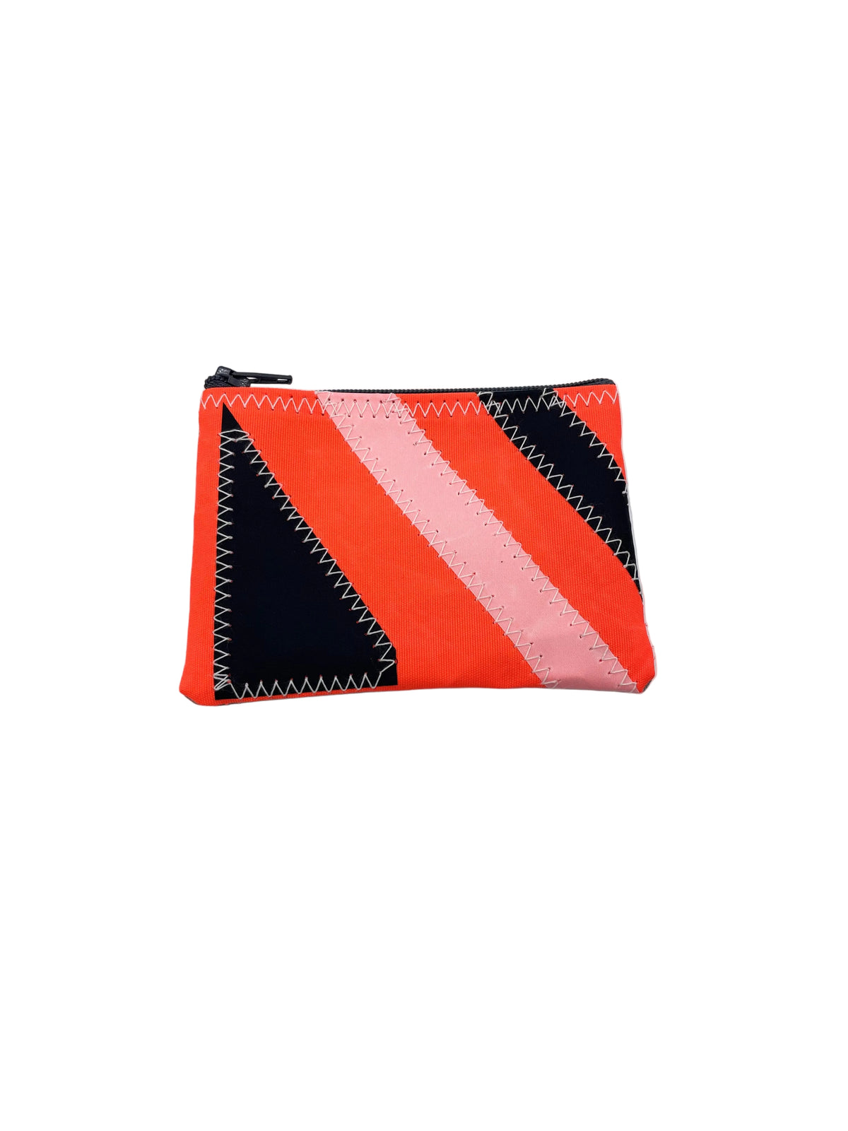 Mini colorful S wallet made from recycled sailcloth