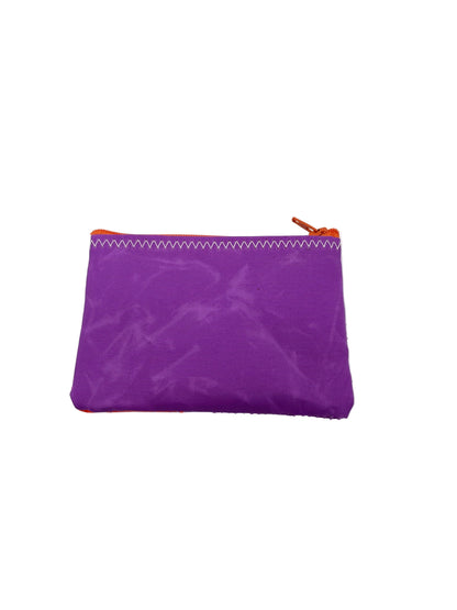 Mini colorful S wallet made from recycled sailcloth