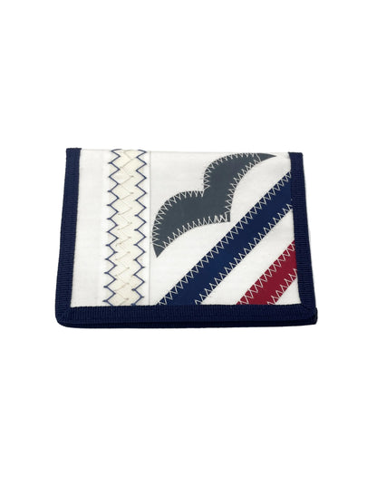 Small wallet made from recycled sailcloth
