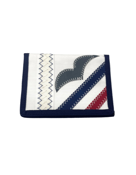 Small wallet made from recycled sailcloth