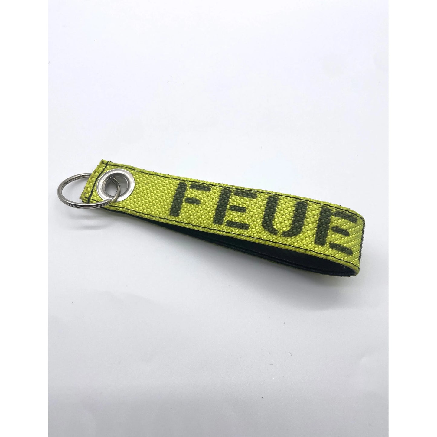 #Schlüsselanhänger - Offen- Feuerwehrschlauch