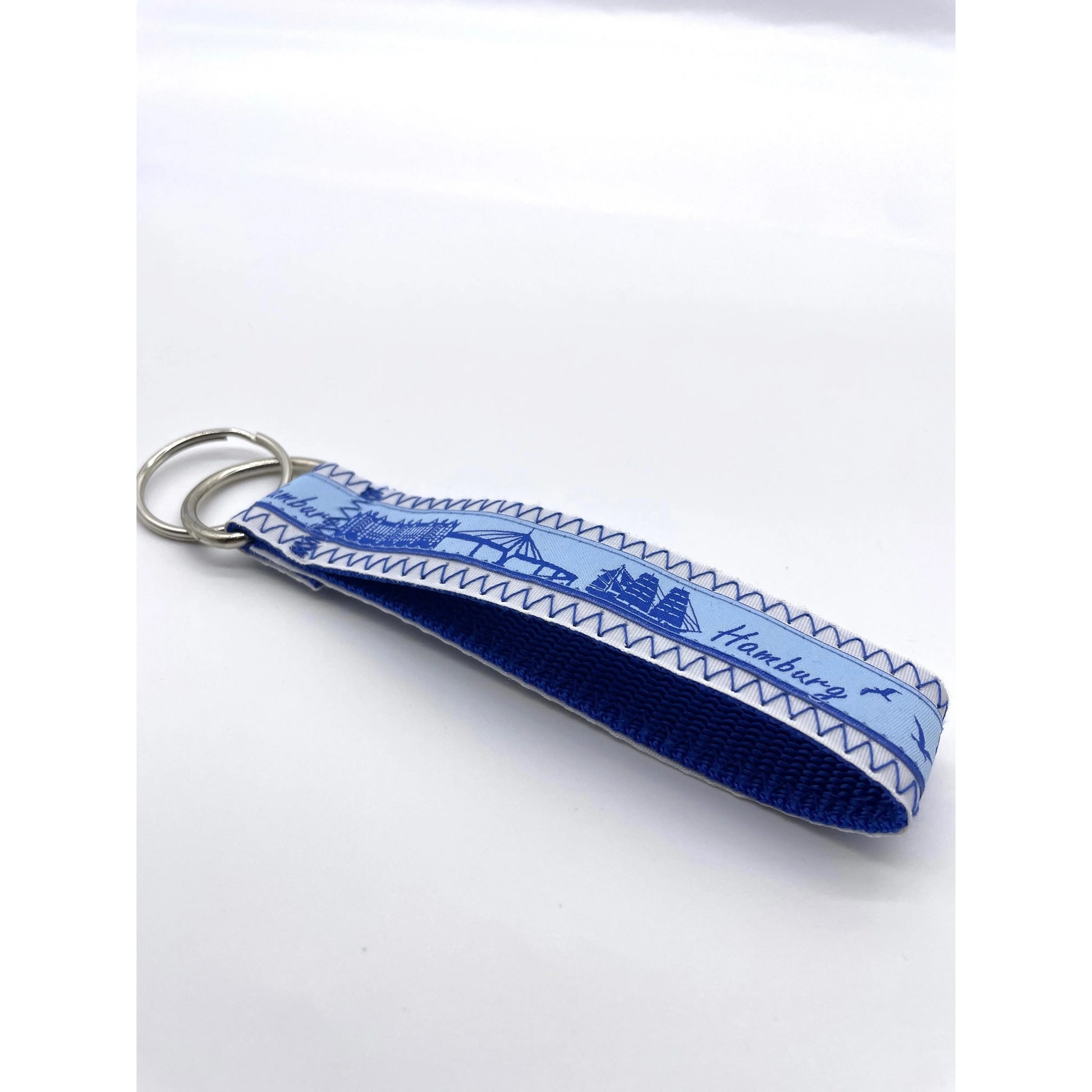 #Schlüsselanhänger - Webband- Segeltuch